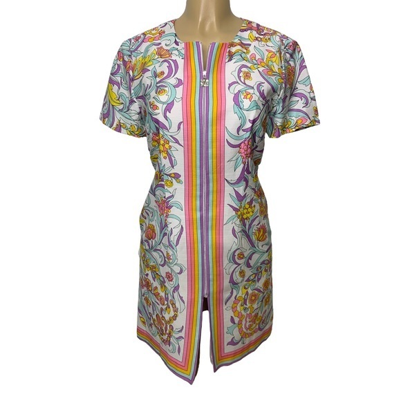 Trina Turk Arboretum Sheath Dress Pastel NWT 8 - Picture 11 of 11